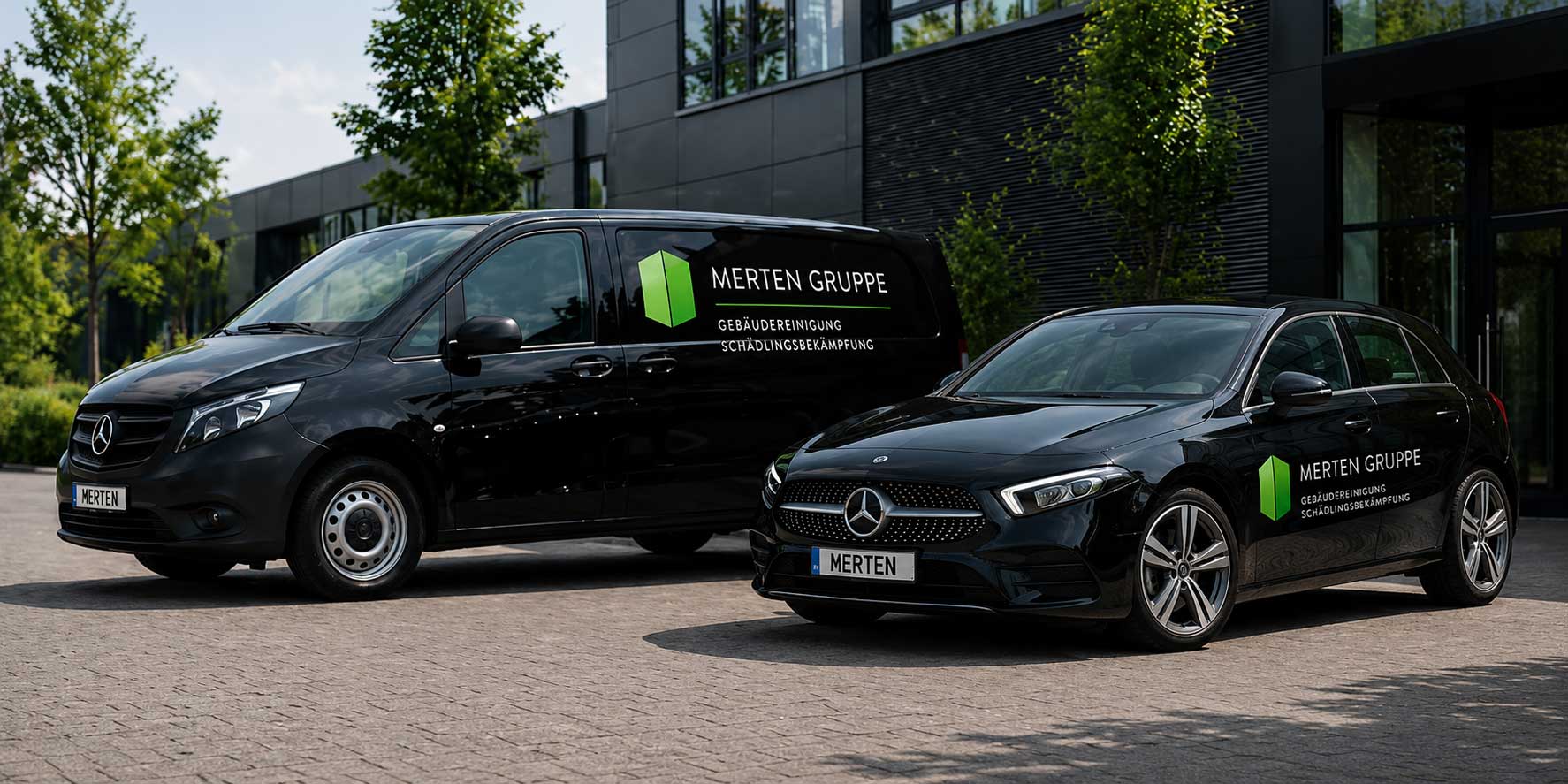 Merten Gruppe Bielefeld Fuhrpark